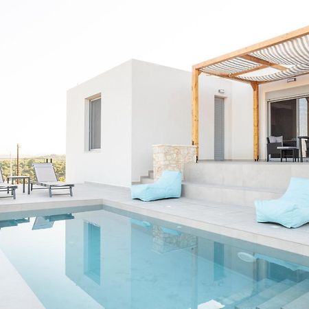 Sunset Luxury Villa Akritochori  Luaran gambar