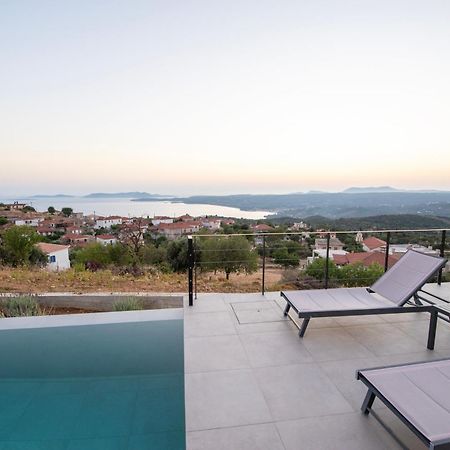 Sunset Luxury Villa Akritochori  Luaran gambar