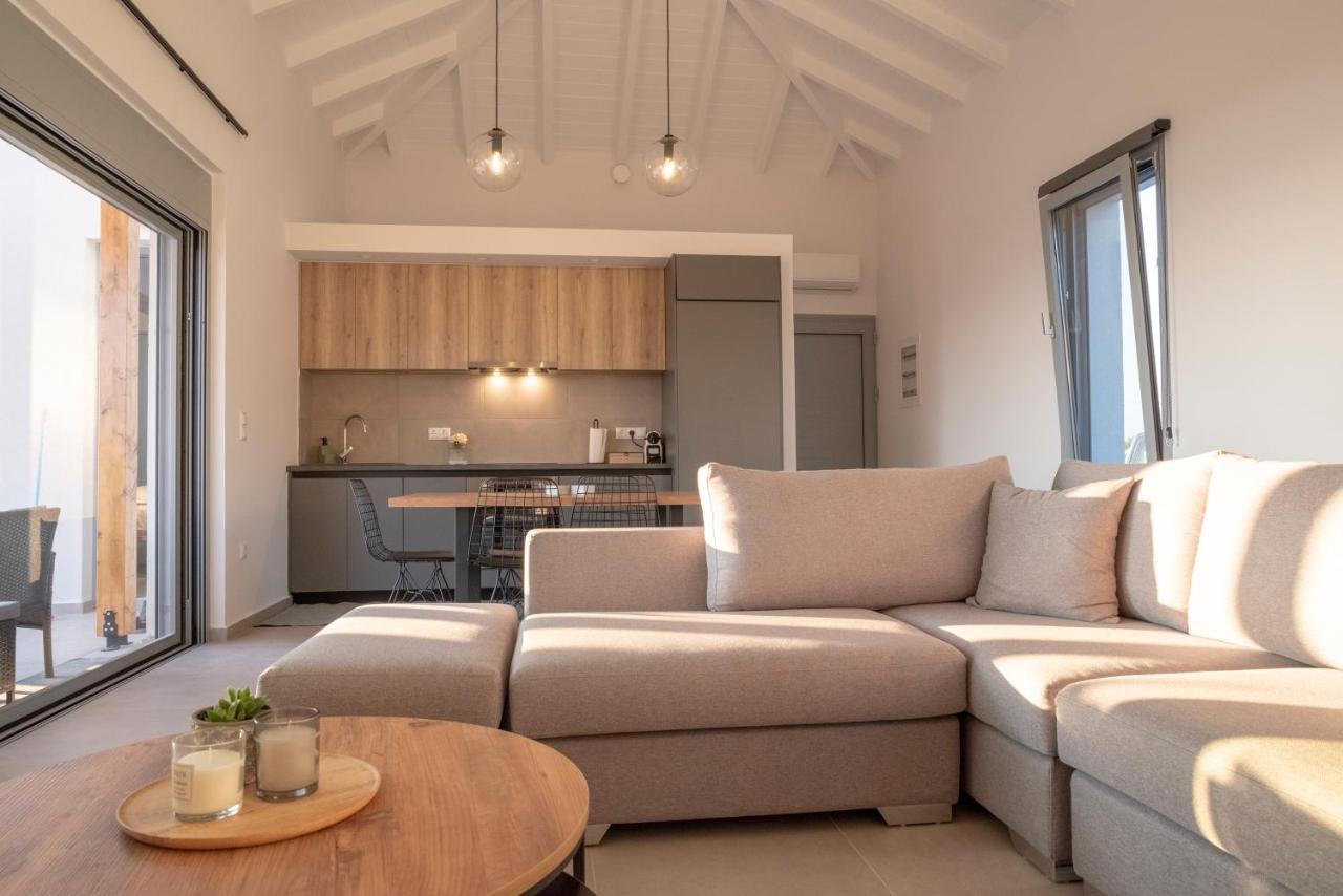 Sunset Luxury Villa Akritochori  Luaran gambar
